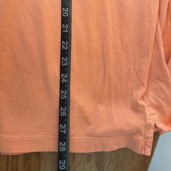 Patagonia Polo Shirt Men’s Trout 100% Organic Cotton Orange Size XL Outdoors - Picture 8 of 9